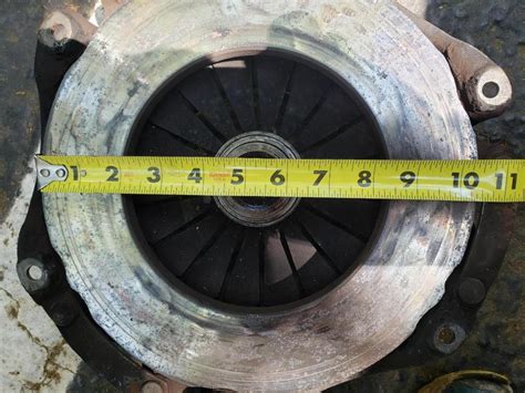 how to measure clutch plate thickness|chevy clutch size chart.